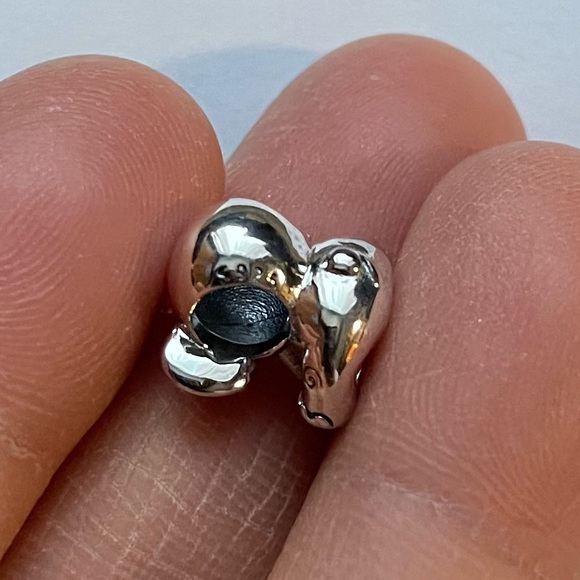 NWOT Elephant Charm Jewelry Silver 925 - Picture 8 of 9